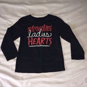 Valentine’s long sleeve tee
